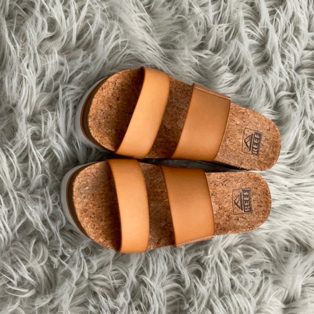 Reef Cushion Vista High Sandals Tan